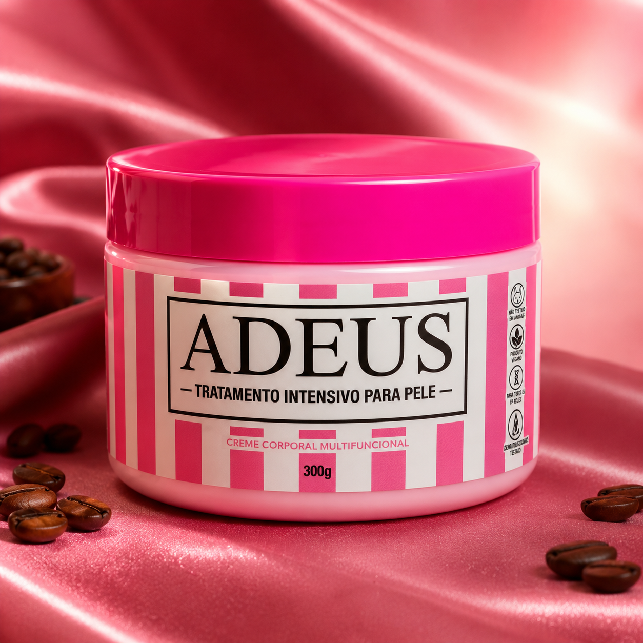 Crema Corporal ADEUS 300g | Rutina para Piel Más Suave, Firme y Uniforme