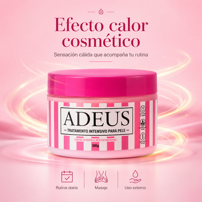 Crema Corporal ADEUS 300g | Rutina para Piel Más Suave, Firme y Uniforme