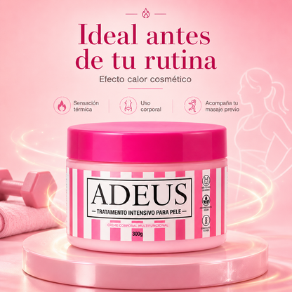 Crema Corporal ADEUS 300g | Rutina para Piel Más Suave, Firme y Uniforme